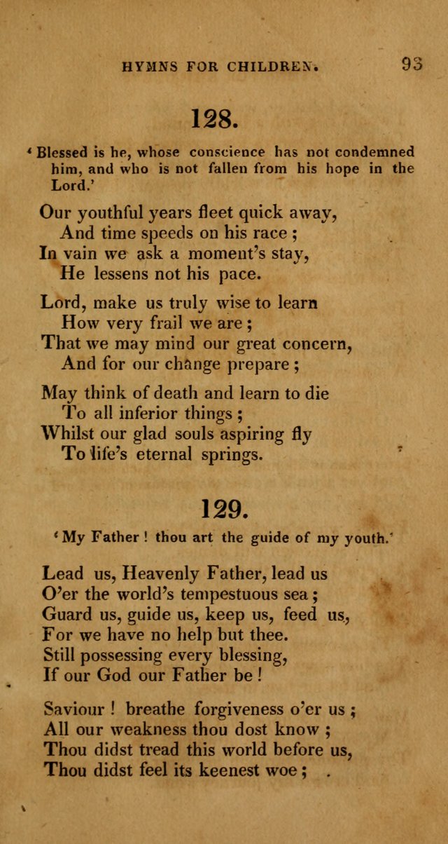 Hymns for Children, Selected and Altered page 86