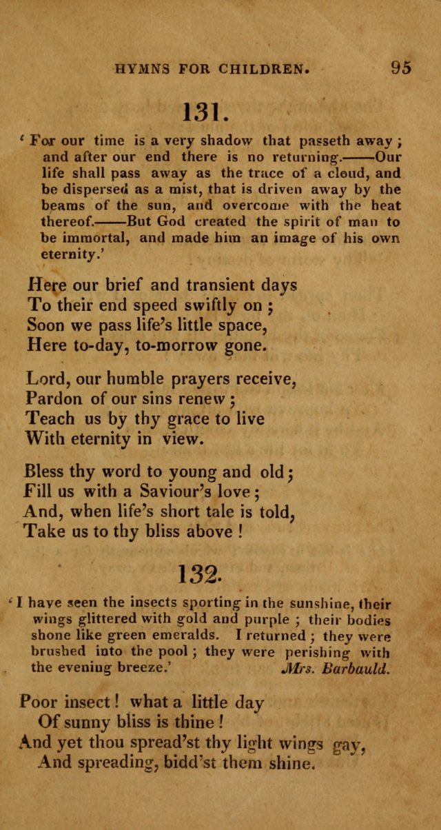 Hymns for Children, Selected and Altered page 88
