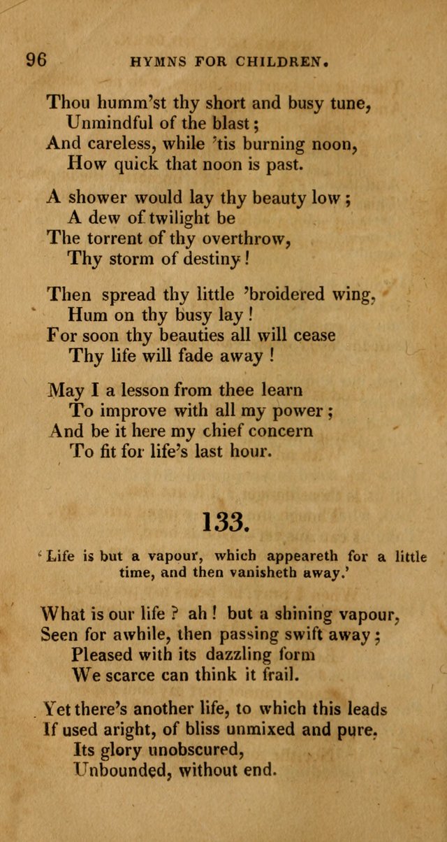 Hymns for Children, Selected and Altered page 89