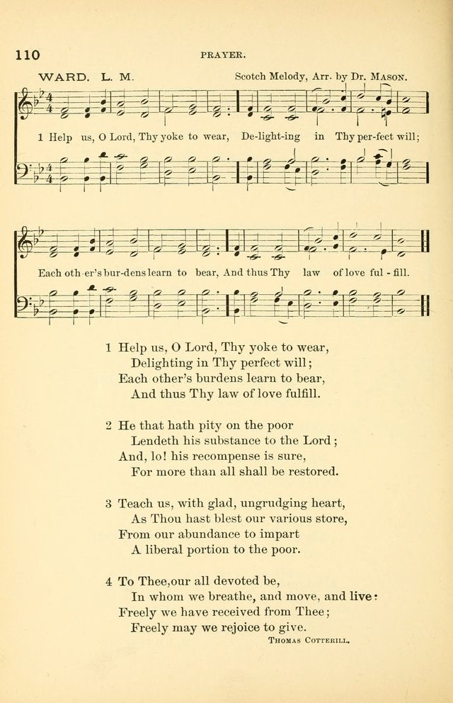 Hymnal for Christian Science Church and Sunday School Services page 110