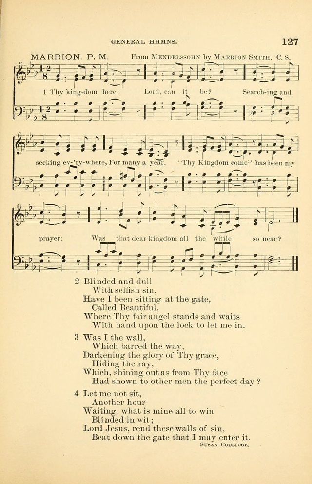 Hymnal for Christian Science Church and Sunday School Services page 127