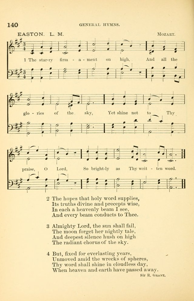 Hymnal for Christian Science Church and Sunday School Services page 140