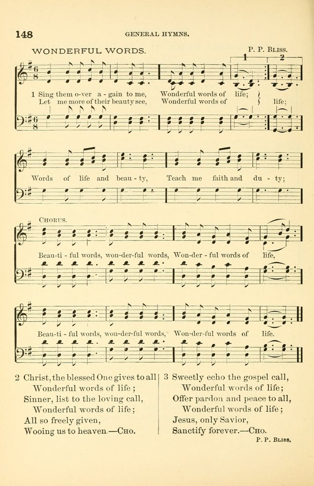 Hymnal for Christian Science Church and Sunday School Services page 148