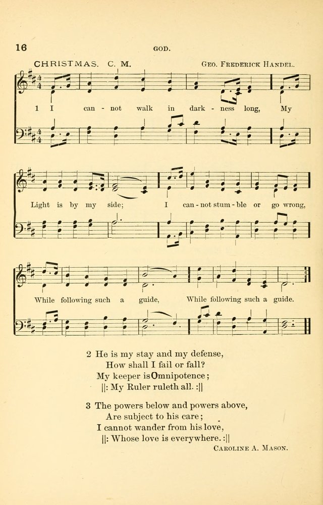 Hymnal for Christian Science Church and Sunday School Services page 16
