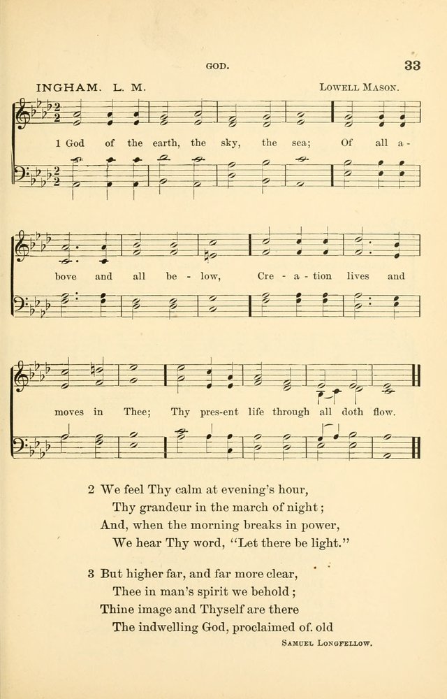 Hymnal for Christian Science Church and Sunday School Services page 33
