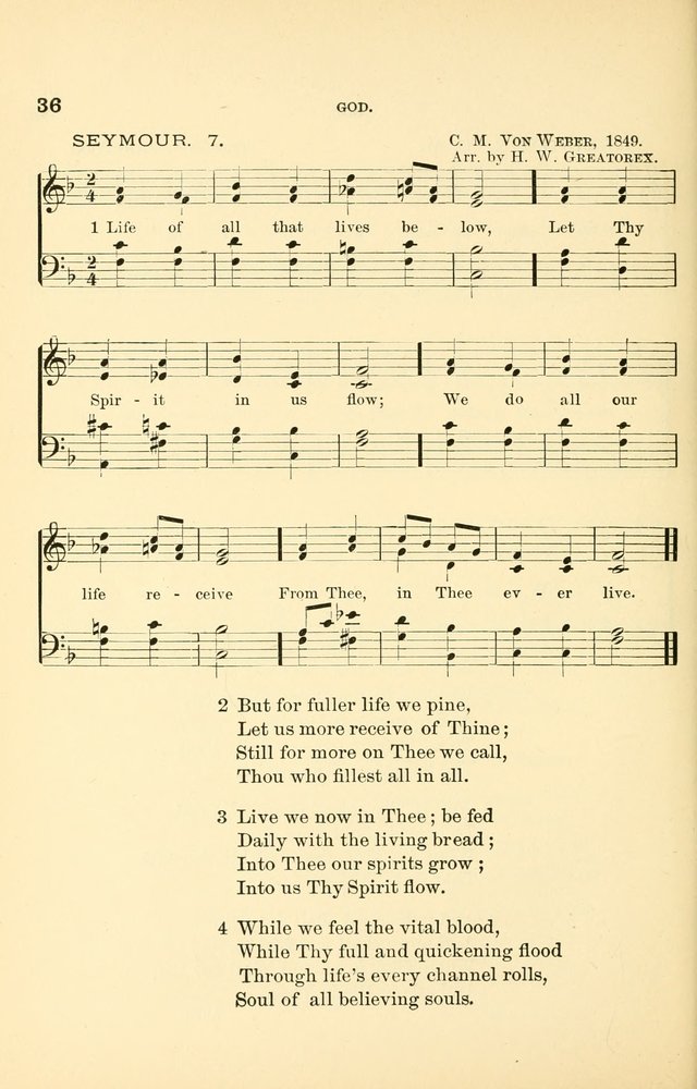Hymnal for Christian Science Church and Sunday School Services page 36
