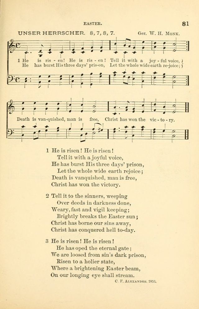 Hymnal for Christian Science Church and Sunday School Services page 81