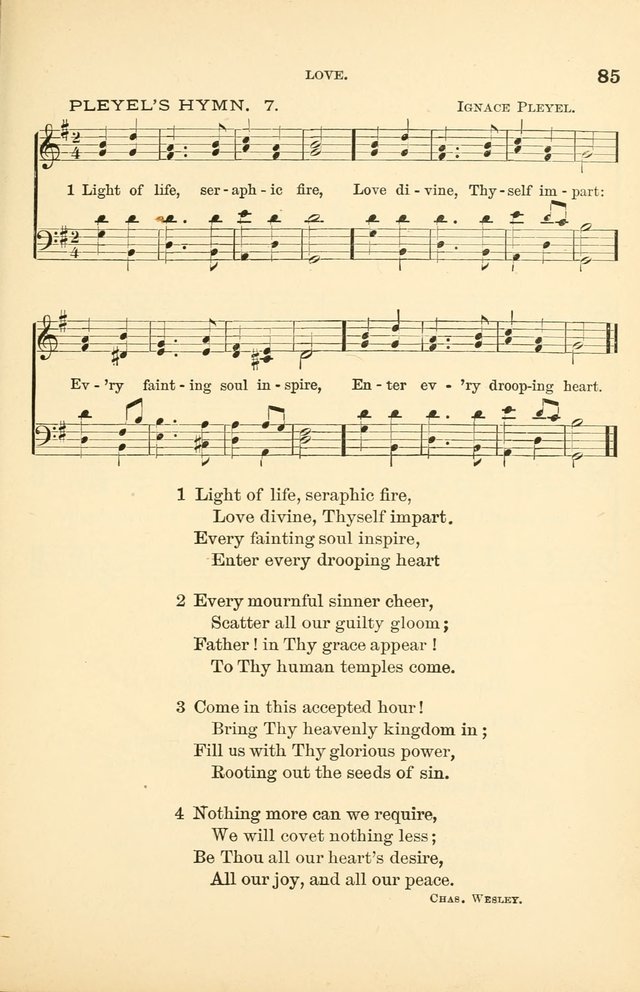 Hymnal for Christian Science Church and Sunday School Services page 85