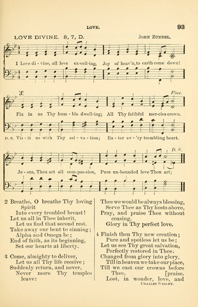Hymnal for Christian Science Church and Sunday School Services page 93