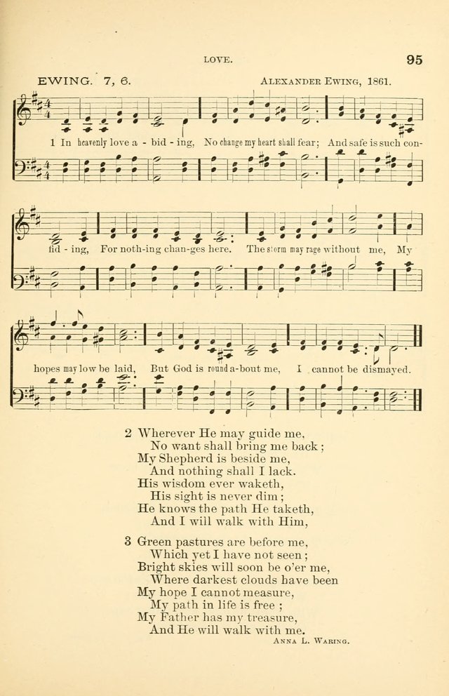 Hymnal for Christian Science Church and Sunday School Services page 95