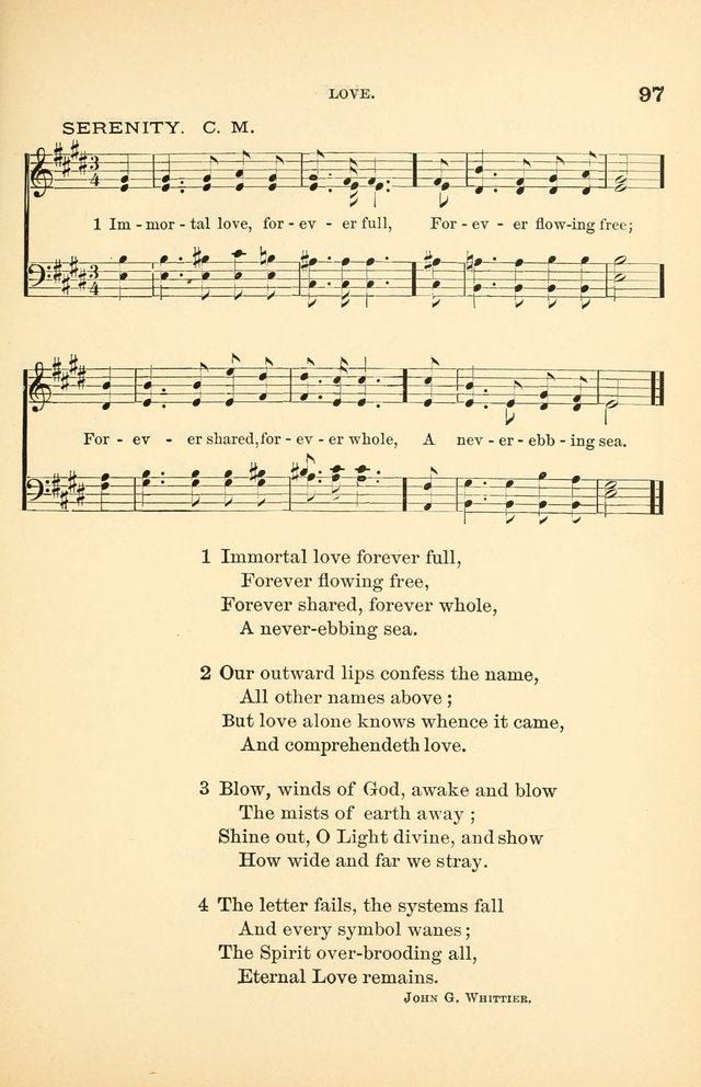 Hymnal for Christian Science Church and Sunday School Services page 97