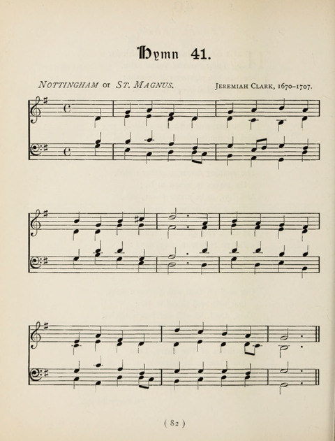 Hymns and Chorales: for schools and colleges page 82