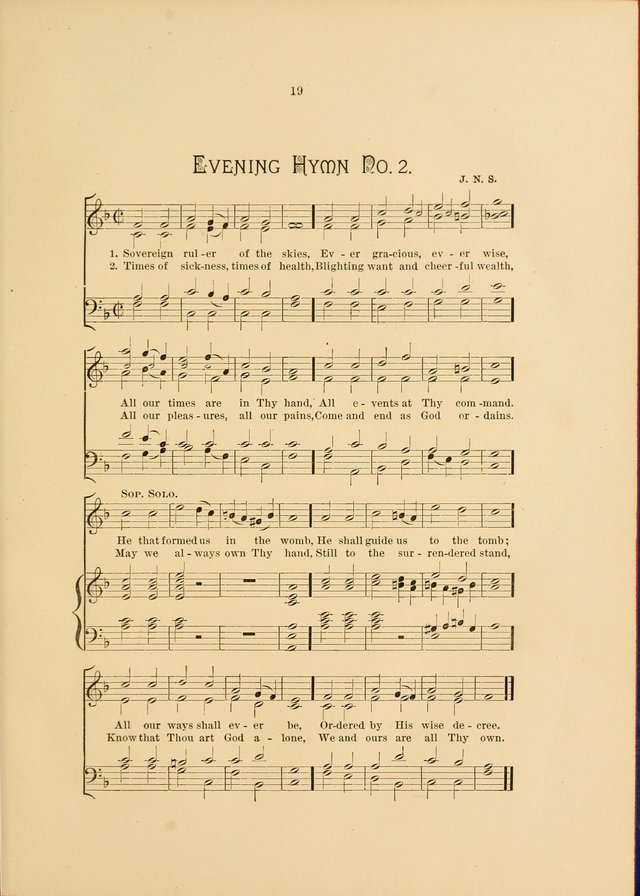 Hymns and Carols Set to Music page 19