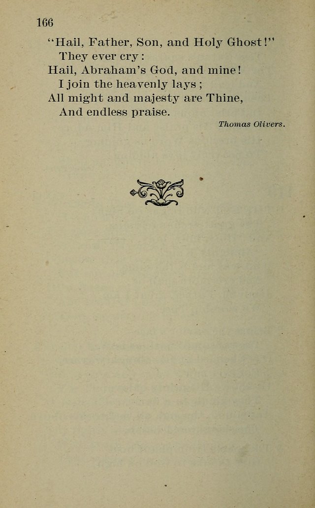 Hymnal: for churches and Sunday-schools of the Augustana Synod page 166