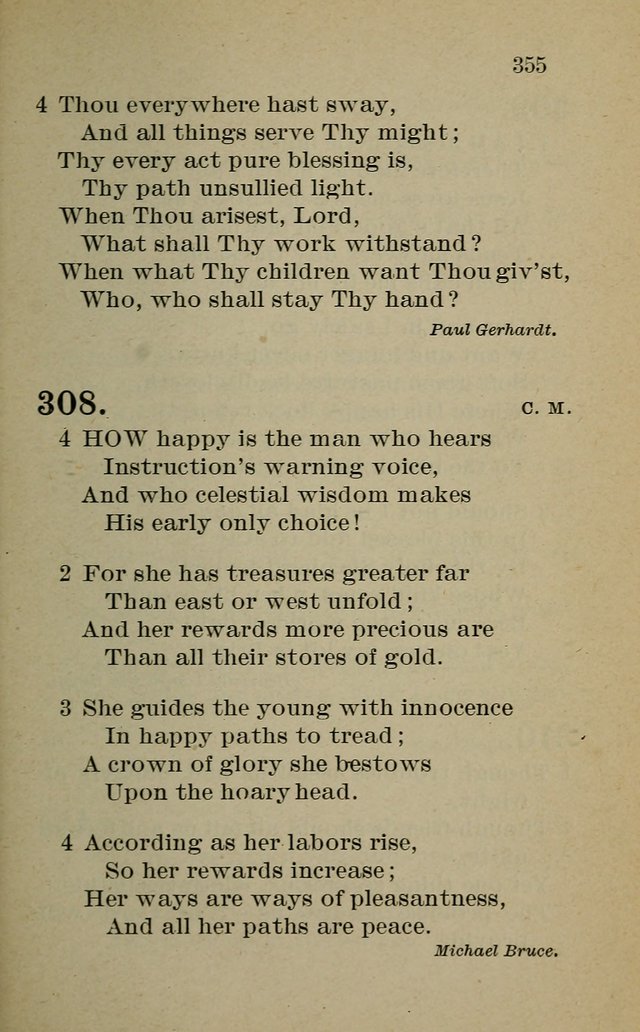Hymnal: for churches and Sunday-schools of the Augustana Synod page 355