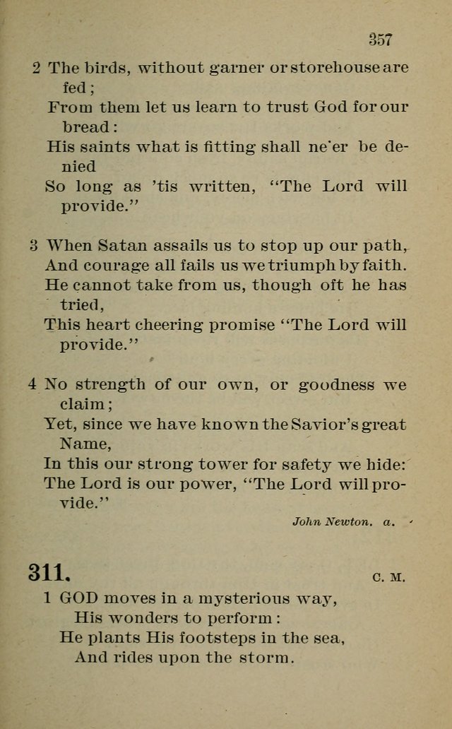 Hymnal: for churches and Sunday-schools of the Augustana Synod page 357