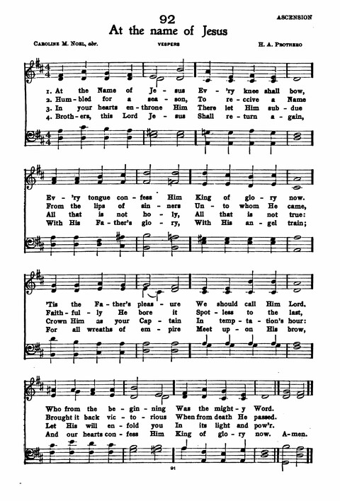 Hymns of the Centuries: Sunday School Edition page 101