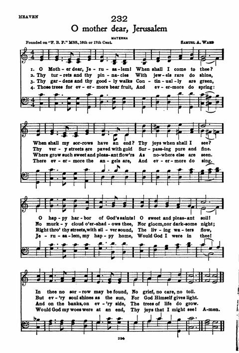 Hymns of the Centuries: Sunday School Edition page 234