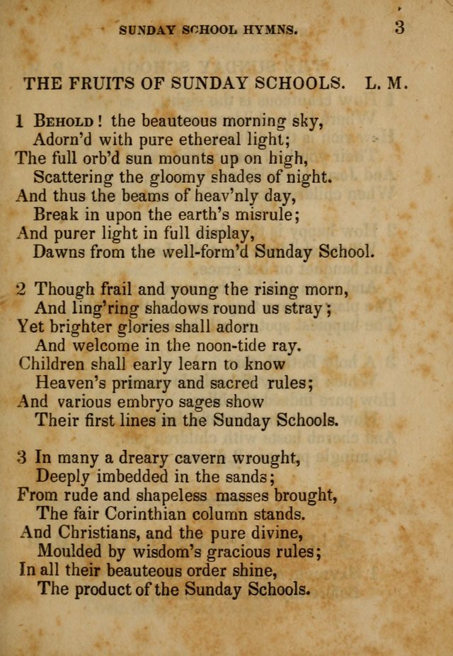 Hymns Composed for the Use of Sunday Schools, and Youthful Christians page 3