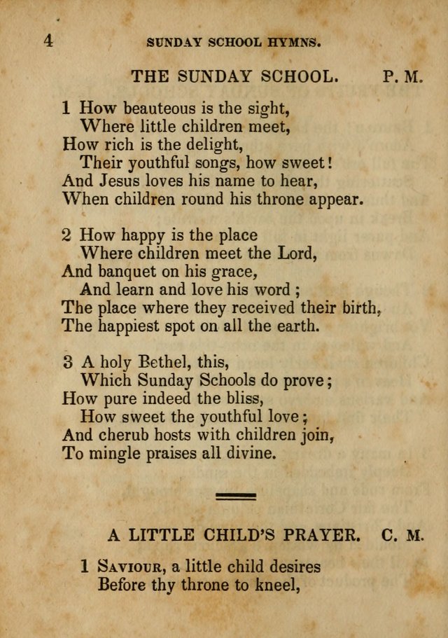 Hymns Composed for the Use of Sunday Schools, and Youthful Christians page 4