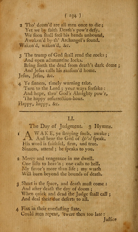 Hymns, etc.: composed on various subjects (10th ed.) page 194