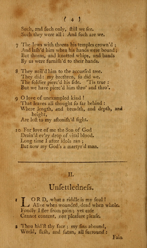 Hymns, etc.: composed on various subjects (10th ed.) page 4