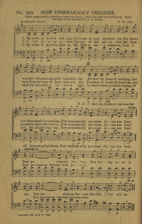 Heavenly Echoes No. 2: for Sunday Schools Singing Schools & Social Gatherings page 100
