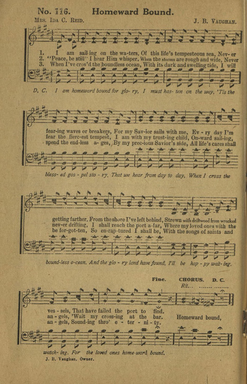 Heavenly Echoes No. 2: for Sunday Schools Singing Schools & Social Gatherings page 108