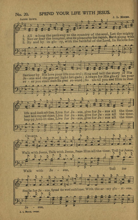 Heavenly Echoes No. 2: for Sunday Schools Singing Schools & Social Gatherings page 18