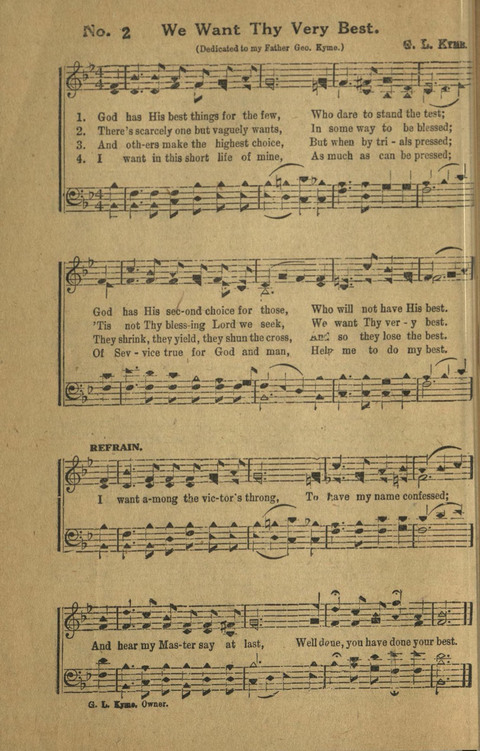 Heavenly Echoes No. 2: for Sunday Schools Singing Schools & Social Gatherings page 2