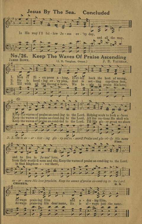 Heavenly Echoes No. 2: for Sunday Schools Singing Schools & Social Gatherings page 25
