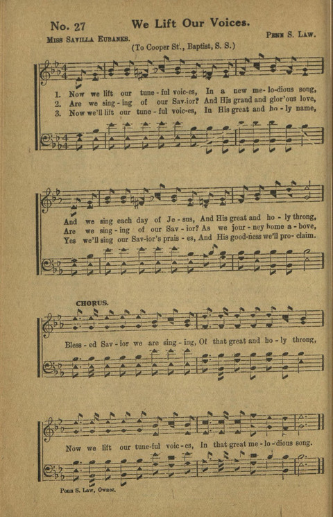 Heavenly Echoes No. 2: for Sunday Schools Singing Schools & Social Gatherings page 26