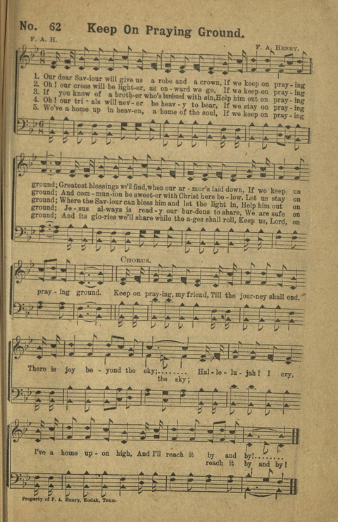 Heavenly Echoes No. 2: for Sunday Schools Singing Schools & Social Gatherings page 51