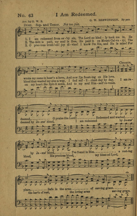 Heavenly Echoes No. 2: for Sunday Schools Singing Schools & Social Gatherings page 52