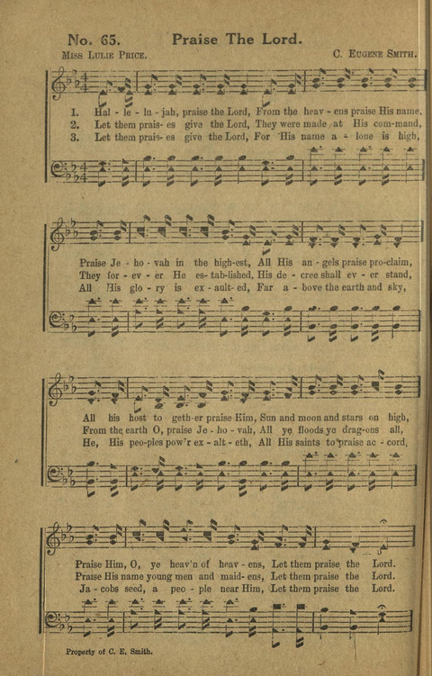 Heavenly Echoes No. 2: for Sunday Schools Singing Schools & Social Gatherings page 54