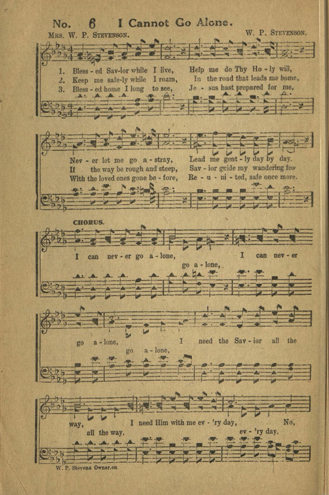 Heavenly Echoes No. 2: for Sunday Schools Singing Schools & Social Gatherings page 6