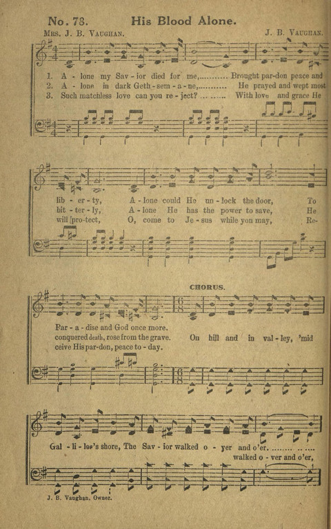 Heavenly Echoes No. 2: for Sunday Schools Singing Schools & Social Gatherings page 70