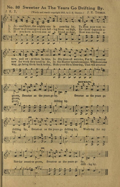 Heavenly Echoes No. 2: for Sunday Schools Singing Schools & Social Gatherings page 73