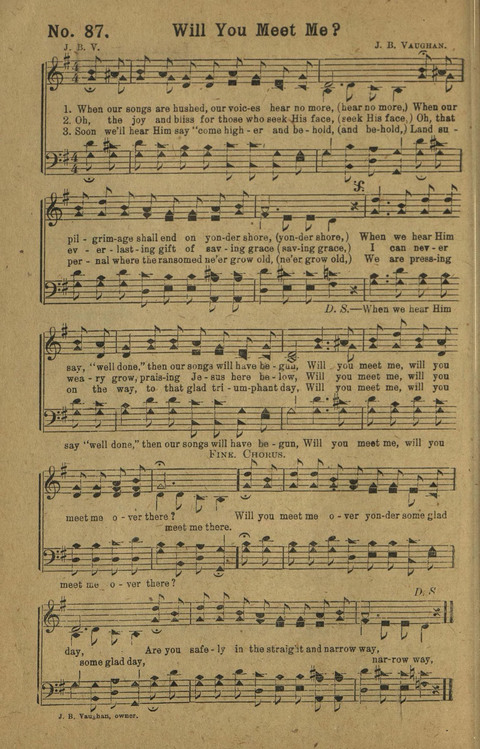 Heavenly Echoes No. 2: for Sunday Schools Singing Schools & Social Gatherings page 78