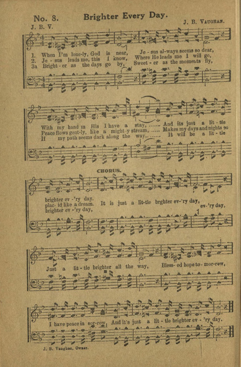 Heavenly Echoes No. 2: for Sunday Schools Singing Schools & Social Gatherings page 8