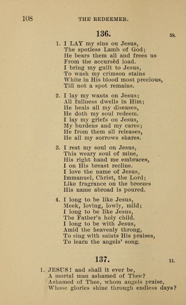 Hymnal for Evangelical Lutheran Missions page 108