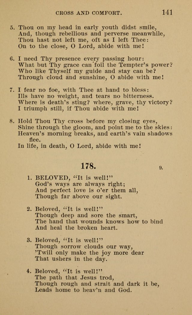 Hymnal for Evangelical Lutheran Missions page 141