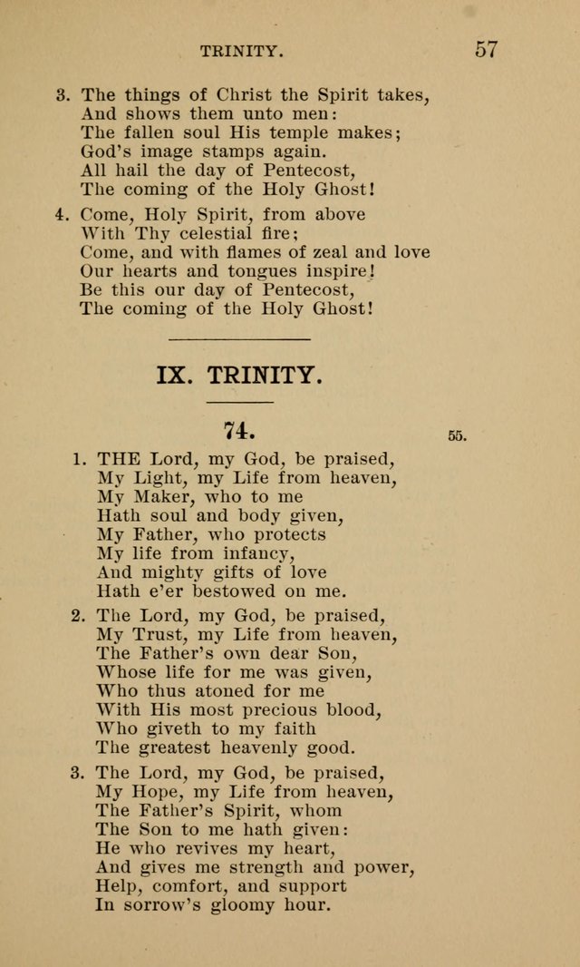 Hymnal for Evangelical Lutheran Missions page 57