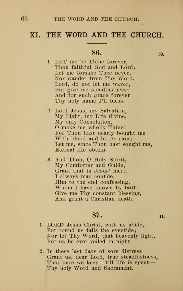 Hymnal for Evangelical Lutheran Missions page 66