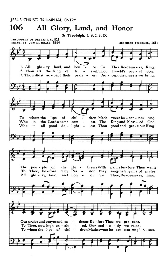 The Hymnal of The Evangelical United Brethren Church page 114