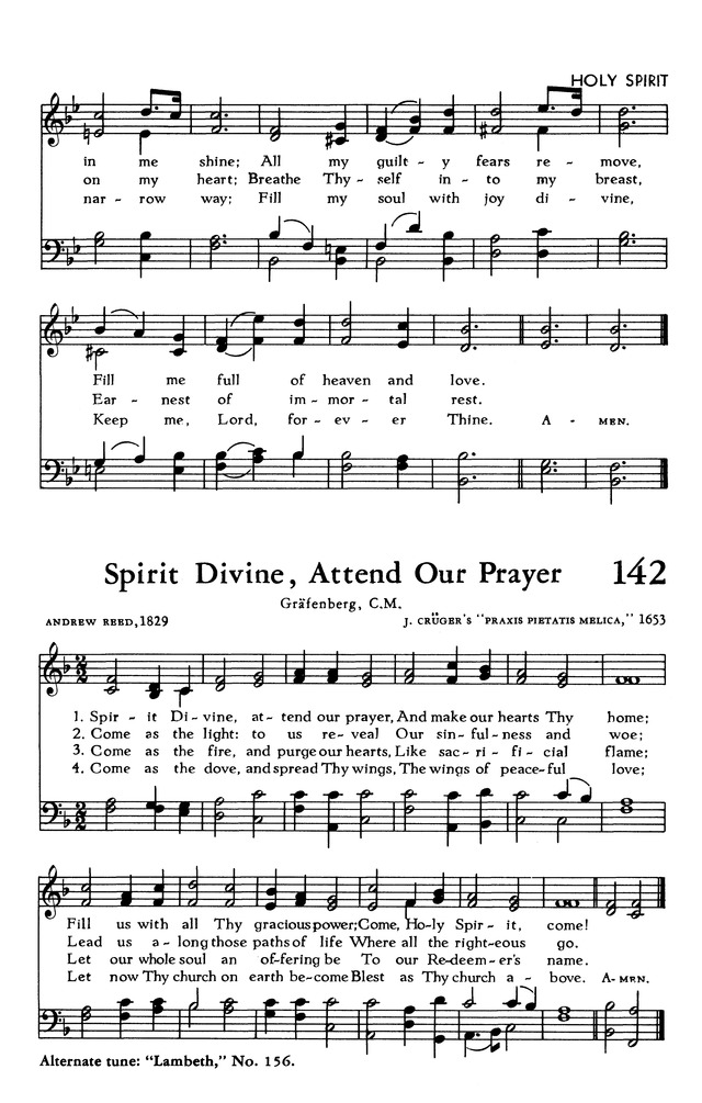 The Hymnal of The Evangelical United Brethren Church page 145