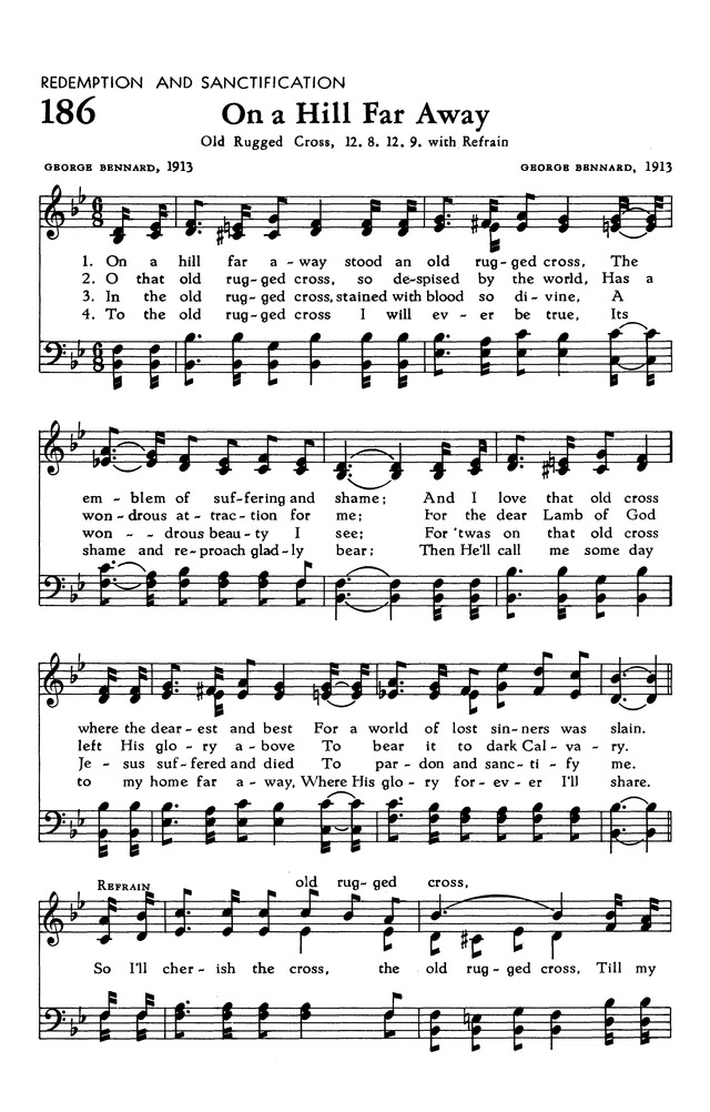 The Hymnal of The Evangelical United Brethren Church page 184