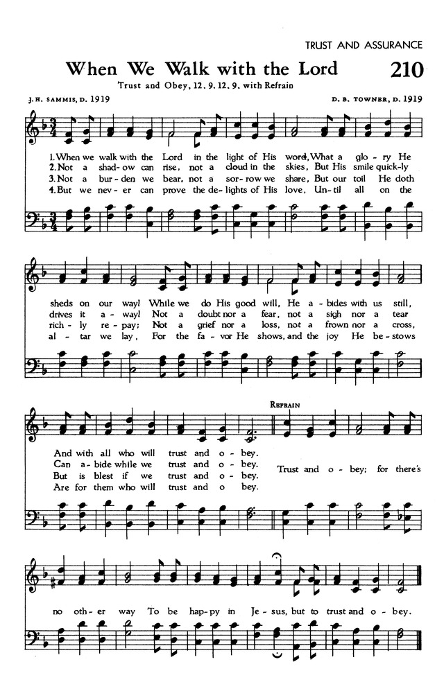 The Hymnal of The Evangelical United Brethren Church page 205