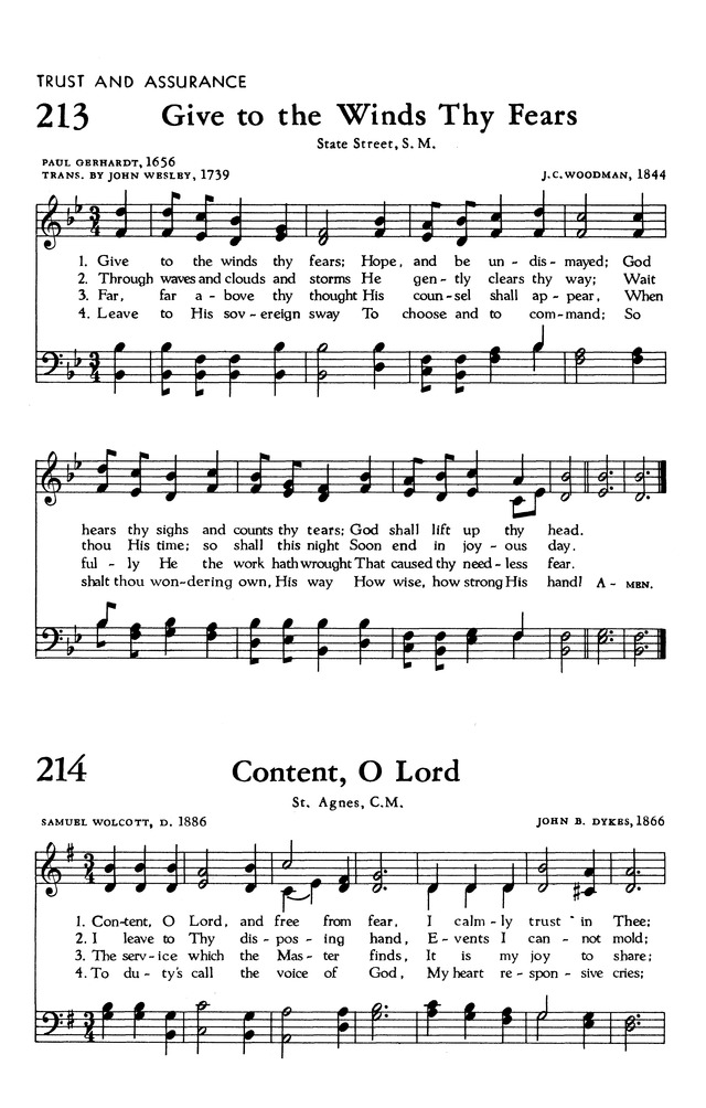 The Hymnal of The Evangelical United Brethren Church page 208