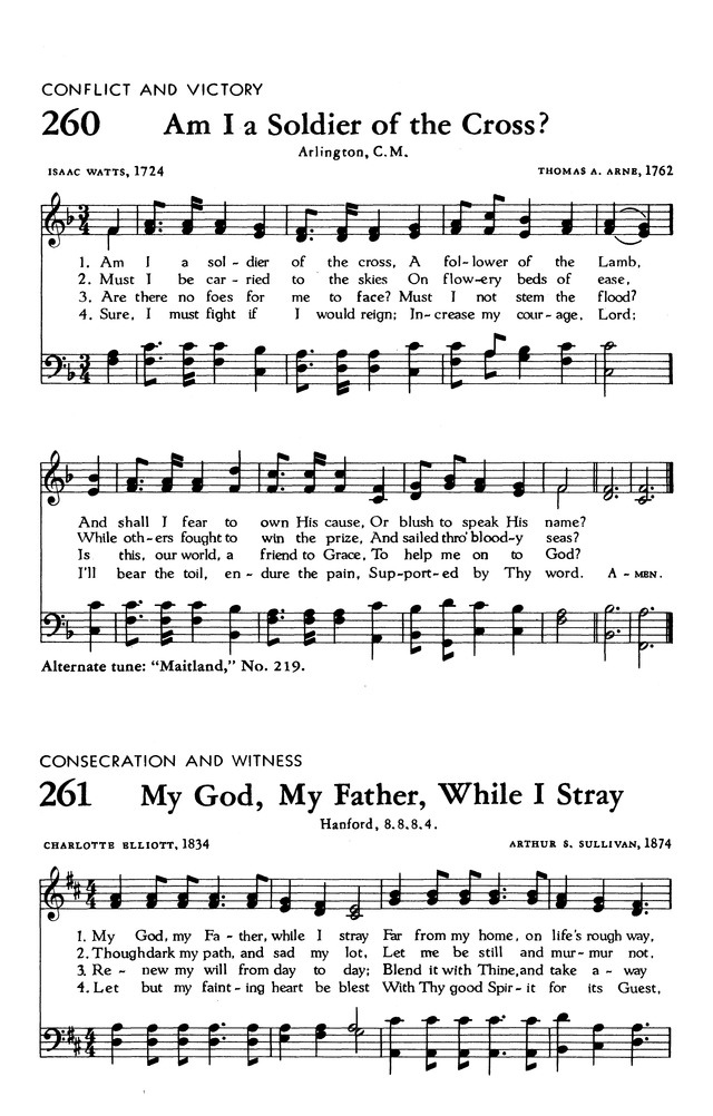 The Hymnal of The Evangelical United Brethren Church page 248